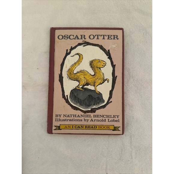 Harper & Row Other - Harper &‎ Row Oscar Otter Kids OS Pink Good 1966 Arnold Lobel I Can Read Book
